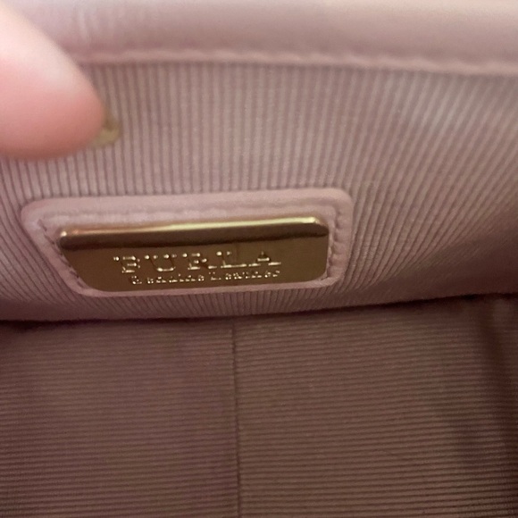 NWT FURLA PINK METROPOLIS CLIVIA MINI CROSSBODY - Picture 4 of 6